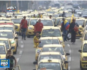 Mii de taximetristii au iesit la protest, in Columbia. Soferii si-au parcat masinile in mijlocul drumului - VIDEO