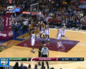 LeBron James, starul formatiei Cleveland a acumulat 26 de puncte si 8 pase decisive, iar unele goluri au fost de-a dreptul impresionante - VIDEO 
