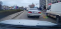 Solutia gasita de un sofer pentru a "rezolva" un conflict in traficul din Chisinau - VIDEO