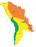 Cod portocaliu de seceta hidrologica pentru estul si centrul republicii
