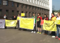 Dosarul 7 aprilie este o rusine a statului. Asta au scandat cateva zeci de participanti la un maraton al protestelor - VIDEO