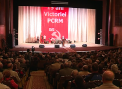 Cu mare fast si nostalgie, comunistii au marcat ziua in care acum 15 ani au ajuns la guvernare. De pe scena rosie, Voronin a criticat guvernarea actuala si magistratii Curtii Constitutionale. Totusi, unii comunisti au... atipit - VIDEO