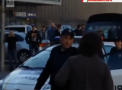 Un fost campion la lupte greco-romane s-a luat la bataie cu politia din Kiev. A fost nevoie de 5 politisti ca sa-l imobilizeze - VIDEO