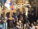 Crestinii ortodocsi din intreaga lume au comemorat patimile lui Isus. La Ierusalim, pelerinii au reconstituit Drumul Crucii - VIDEO