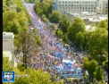 Protest de amploare in Polonia. Aproape 250 de mii de oameni au iesit pe strazile din Varsovia pentru a cere ca tara lor sa-si pastreze locul in UE - VIDEO