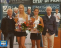 Turneu ITF intre juniori, din Italia. Tenismena Vitalia Stamat a devenit finalista competitiei la dublu, impreuna cu o italianca - VIDEO