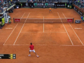 Duel titanic in sferturile de finala a turneului ATP de la Roma: Djokovic si Nadal au oferit o partida de zile mari - VIDEO