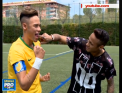 Surpriza de care a avut parte Neymar, atacantul brazilian al Barcelonei, la ultimul antrenament la echipa de club - VIDEO 