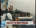 Saptamana neagra pe Mediterana. Aproape 900 de imigranti au fost gasiti morti sau au fost dati disparuti - VIDEO