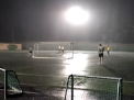 Ploaia de noaptea trecuta - nenorocire pentru unii si distractie pentru altii. Momentul in care cativa jucatori o iau la fuga dupa ce stadionul a inceput sa fie inundat de ploaie - VIDEO