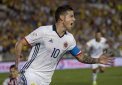 Nationala Columbiei, prima echipa calificata in sferturile Copa America. Vedeta de la Real Madrid, James Rodriguez, a condus pe teren - VIDEO