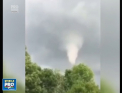 O tornada puternica a maturat orasul german Hamburg. Salvatorii si pompierii sunt in stare de alerta - VIDEO