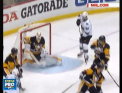 Pittsburgh Penguins a inceput slab partida de acasa cu cei de la San Jose Sharks. Oaspetii au marcat de 2 ori in primele 3 minute - VIDEO