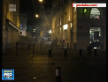 Incidentele in Franta au inceput inca inaintea startului Campionatului European. Mai multi fani englezi, aflati sub influenta alcoolului, au devenit violenti noaptea trecuta in centrul Marsiliei - VIDEO 