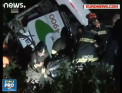 Tragedie in sudul Braziliei. 18 oameni, majoritatea studenti au murit pe loc dupa autobuzul in care se aflau a derapat de pe carosabil si a nimerit intr-un sant - VIDEO