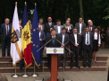 Huiduieli impletite cu aplauze pe tot parcursul prezentarii raportului de activitate a primarului Dorin Chirtoaca - VIDEO