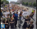 "Marsul Demnitatii"  la Varsovia. Mii de persoane au protestat pentru dreptul la avort si impotriva inaspririi acestei legi - VIDEO 