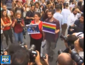 Desi au fost interzise in Turcia, paradele gay continua. Aproximativ 300 de politisti au fost mobilizati pentru a bloca strazile si a opri demonstratia - VIDEO