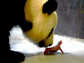 Sarbatoare intr-o gradina zoologica din China, dupa ce o femela uriasa de panda a nascut gemeni - VIDEO