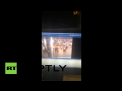 Imagini de pe camere de supraveghere: Momentul in care are loc una dintre explozii pe aeroport - VIDEO
