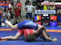 Luptatoarea Anastasia Nichita a urcat pe cea mai inalta treapta a podiumului la Campionatul European de tineret, dupa ce a devansat campioane mondiale si europene