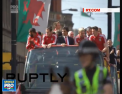 Nationala Tarii Galilor a avut parte de o primire fantastica la intoarcerea acasa. Aproape 200 de mii de fani au iesit pe strazile orasului Cardiff pentru a-i saluta pe fotbalisti - VIDEO 
