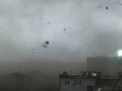 Tornado violenta in Belarus. Zeci de case au fost distruse de furtuna puternica - VIDEO