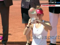 Simona Halep a triumfat la ea acasa. Romanca a castigat Open-ul de la Bucuresti, dupa ce s-a impus categoric cu scorul de 2 la 0 - VIDEO