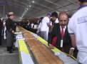 Record delicios in Mexic. Peste o suta de bucatari au gatit cel mai mare sandwich din aceasta tara - VIDEO
