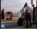 Francezii inaspresc masurile de securitate, in urma atacurilor sangeroase din ultimele saptamani. Zeci de turisti care se indreptau spre plaje au fost opriti de politisti - VIDEO