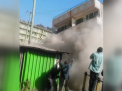Momentul in care o cladire cu cinci nivele din capitala Kenyei este facuta una cu pamantul. Ce s-a intamplat cu locatarii acesteia - VIDEO