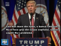 Gest controversat marca Donald Trump. A dat afara din sala in care tinea un discurs electoral un copil care plangea - VIDEO
