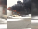 Pasagerii unui avion de pe cursa India-Dubai au avut parte de o aterizare deloc usoara. Aparatul de zbor s-a prabusit la aterizare. Ce s-a intamplat cu persoanele care se aflau la bord - VIDEO