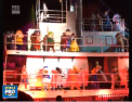 Petrecere la Disney World cu incidente. Momentul in care unul dintre personaje a cazut peste altul - VIDEO 