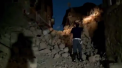 Orasul Amatrice, din Italia, in urma seismului de 6,2. Imagini terifiante filmate noaptea - VIDEO