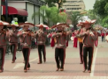 Muzica si distractie pe strazile din Mexic. Localnicii au dansat cat i-au tinut picioarele, la cel mai grandios festival de mariachi - VIDEO