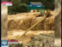 Zeci de case inundate si masini purtate de apa ca niste jucarii in regiunea ruseasca Primorie. Sinopticienii spun ca furtuna vine dinspre Japonia - VIDEO