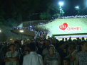 Sarbatoare mare la Orhei de Ziua Independentei. Interpreta Jasmin, sotia primarului Ilan Sor, prezenta la eveniment - VIDEO