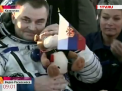 Dupa ce au petrecut aproape jumatate de an printre stele, trei membri ai Statiei Spatiale Internationale au revenit pe pamant - VIDEO