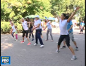 A fost amenajat un mic orasel al sanatatii: Testari medicale gratuite, sport in aer liber, muzica si voie buna astazi in parcul central din capitala - VIDEO
