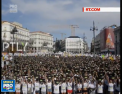 Protest pentru interzicerea coridelor a adunat mii de persoane la Madrid: "Este un spectacol al torturii" - VIDEO 