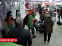 A incercat sa fure mai multe produse alimentare si sa se faca nevazut dintr-un magazin, dar planul i-a fost dat peste cap de o vanzatoare - VIDEO