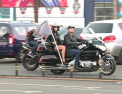 In lumea lor! Zeci de bikeri s-au adunat la un centru comercial din capitala unde a fost lansat un serial despre motociclete