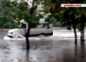 Potop la Odesa. O ploaie puternica a paralizat intregul oras: mai multi soferi au ramas blocati in trafic - VIDEO