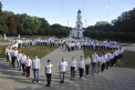 Pregatirile pentru Marsul veteranilor pentru Pace si Mitingul solemn, in scuarul Catedralei - GALERIE FOTO