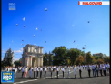 Ziua Internationala a Pacii, marcata in premiera la Chisinau printr-un mars al veteranilor conflictelor din Afganistan si de pe Nistru: Zeci de copii au aruncat in aer porumbei albi - VIDEO