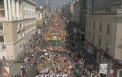 Invazie de tigri pe strazile din Vladivostok. Cum au sarbatorit rusii, Ziua tigrului siberian - VIDEO