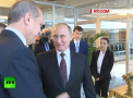 Vladimir Putin si Recep Erdogan s-au intalnit astazi pentru prima data dupa criza diplomatica. Oficialii au semnat un acord privind realizarea gazoductului TurkStream - VIDEO