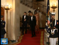 Obama a gazduit ultimul sau dineu de stat. Invitatii speciali au fost premierul italian si sotia acestuia. "Este un moment dulce-amarui" - VIDEO
