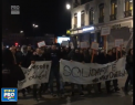 Sute de politisti au marsaluit pe strazile mai multor orase franceze: Acestia cer pedepse mai aspre pentru cei care ataca politistii - VIDEO
